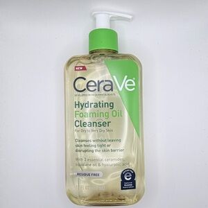 CeraVe Green Hydrating Foaming Oil Cleanser - 12 fl oz